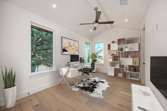 New Modern Homes SOLD at Modern Homes on Tillery Street in East Austin, Texas minimalistisch-arbeitszimmer
