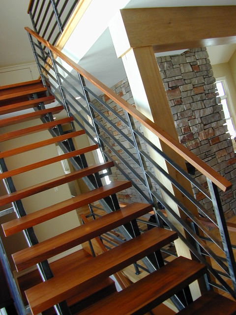 Modern Staircase Milwaukee Contempoary Stair Railing modern-staircase