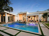 Contemporary Pool by DSDG Architects
