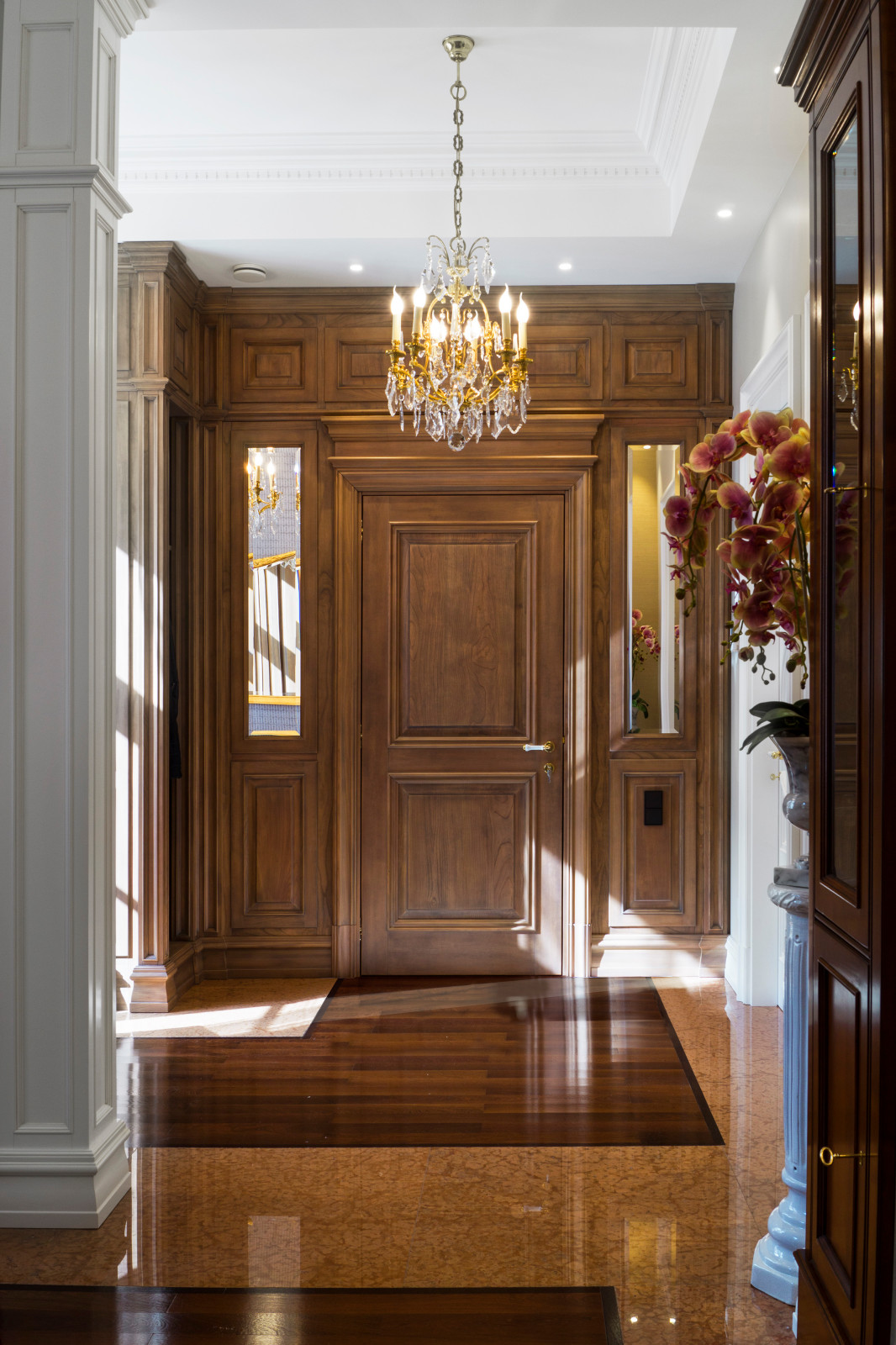 Luxury apartment hall