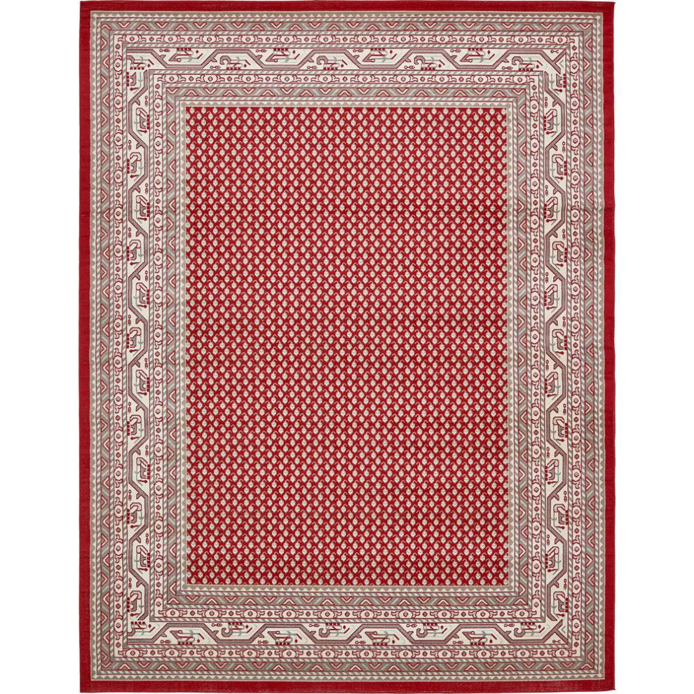 Unique Loom Allover Williamsburg Rug, 10'x13' Southwestern Area Rugs by BisonOffice Houzz