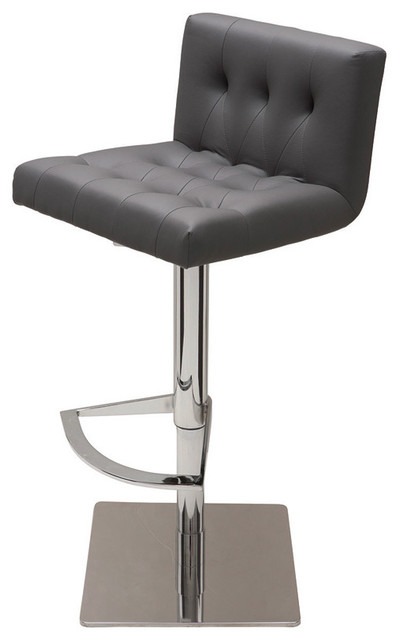 Preston Adjustable Stool, Gray