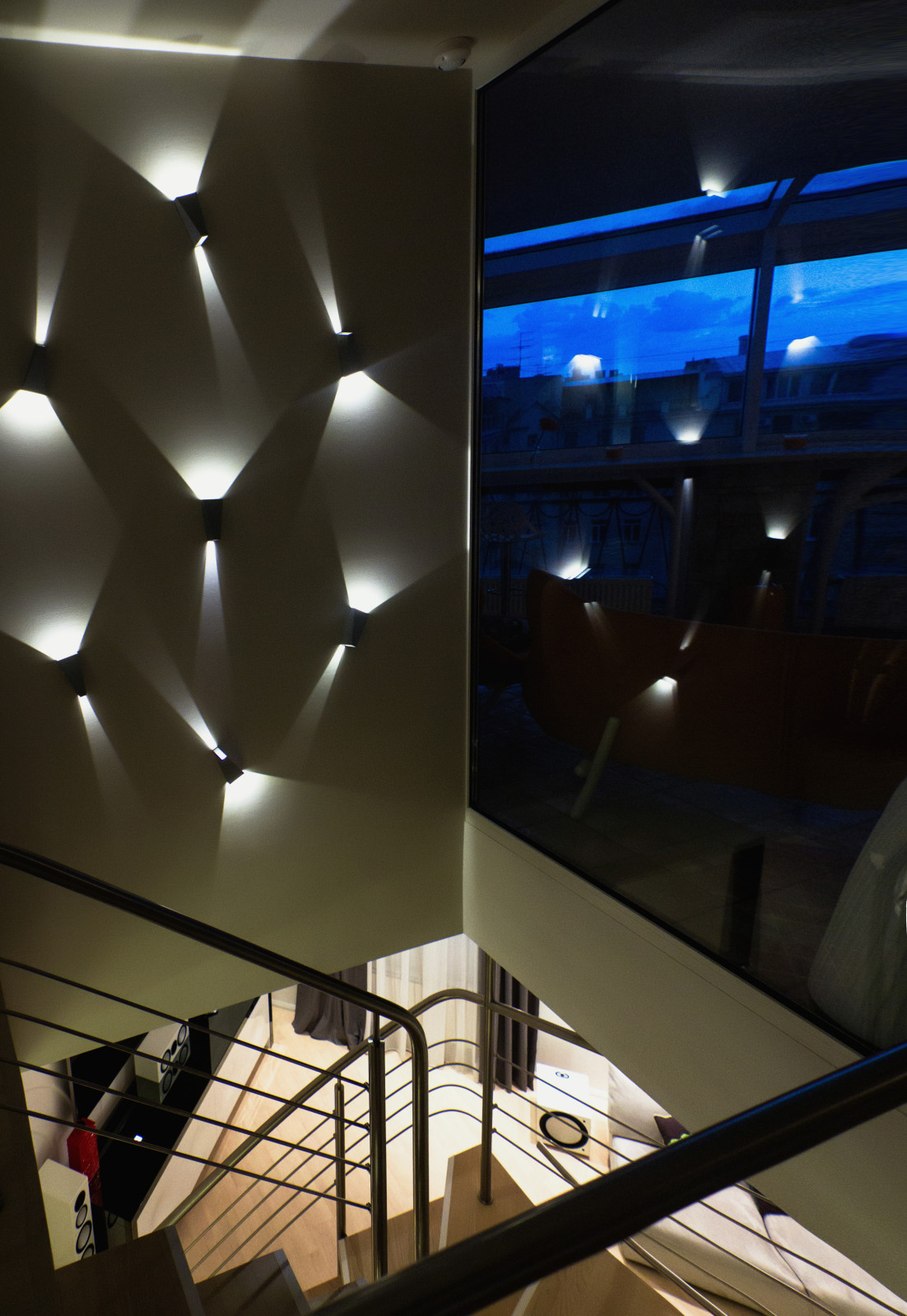 Дизайн-проект двухуровневой квартиры на Каменноостровском