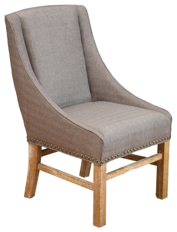 GDF Studio James Contemporary Fabric Upholstered Dining Chair