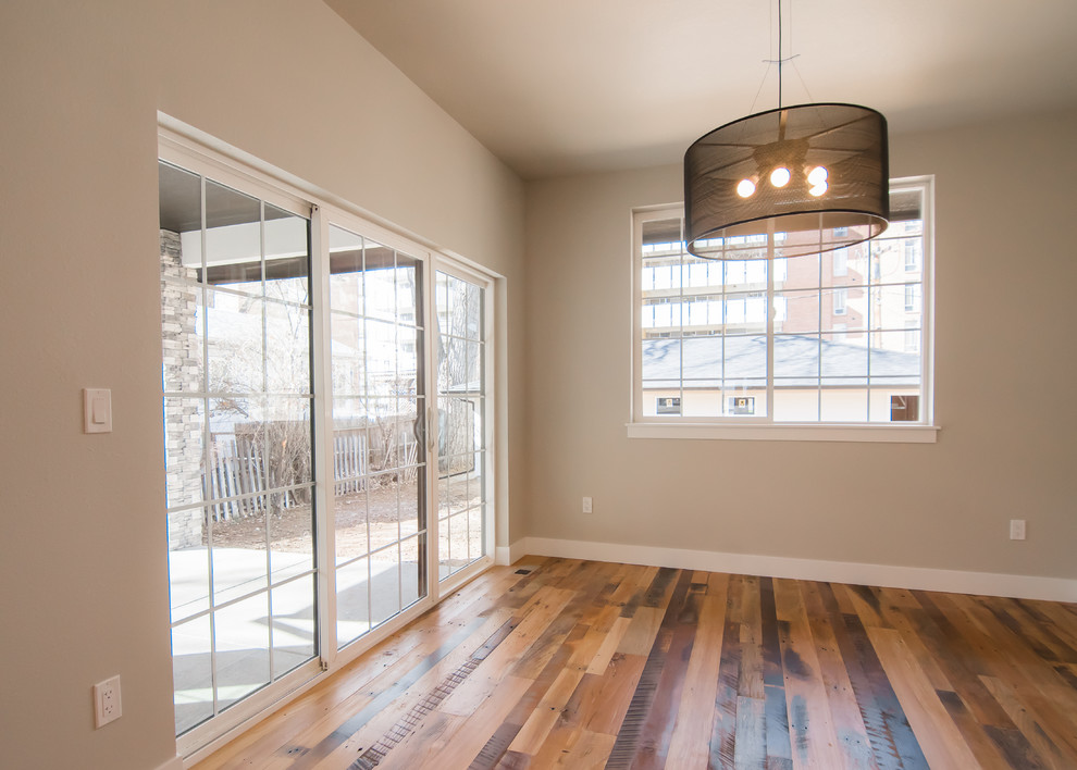 Inspiration for a transitional kitchen remodel in Denver