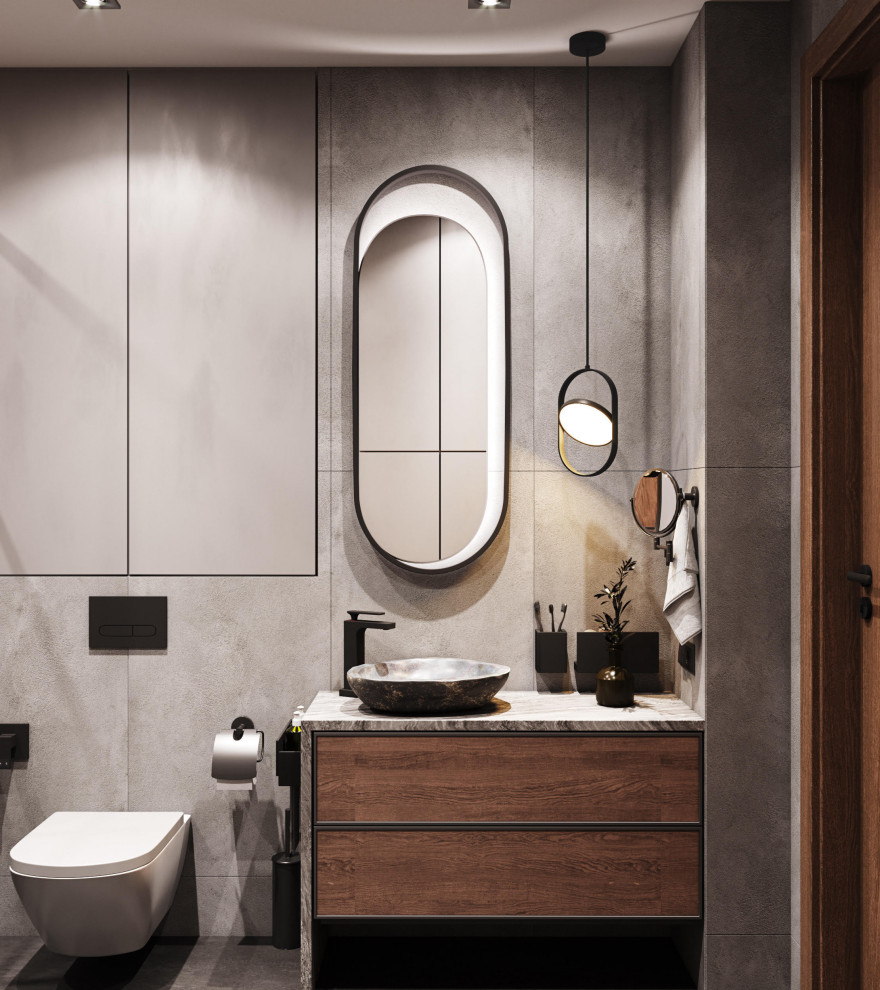 Санузел в Эко стиле