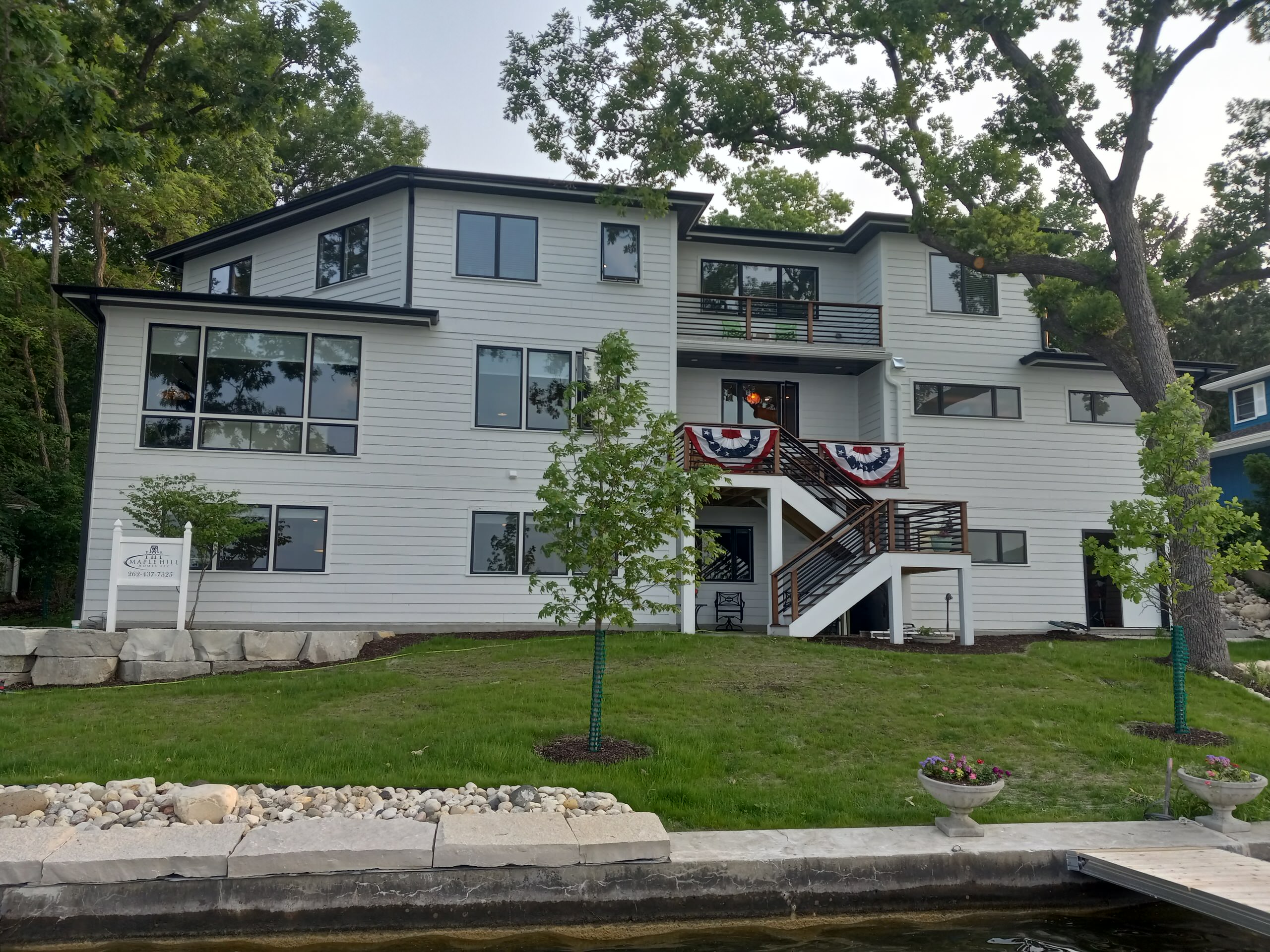 Okauchee Lake, Contemporary, New Construction