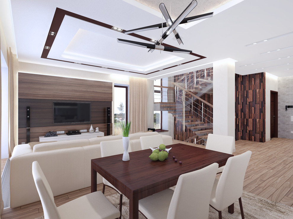 Дизайн интерьера коттеджа в Бурцево