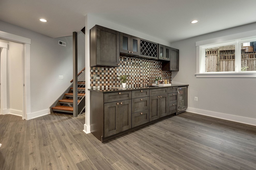 Inspiration for a transitional home design remodel in DC Metro