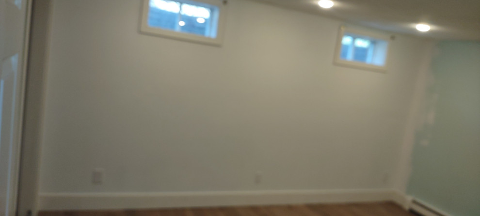 Coretec Laminate Floor In Basement