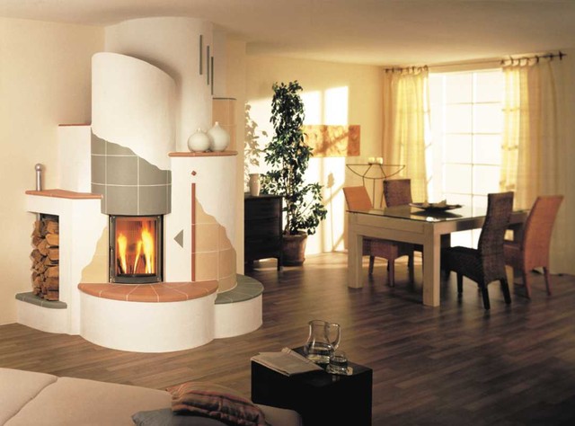 Kachel&ouml;fen klassisch traditional-living-room