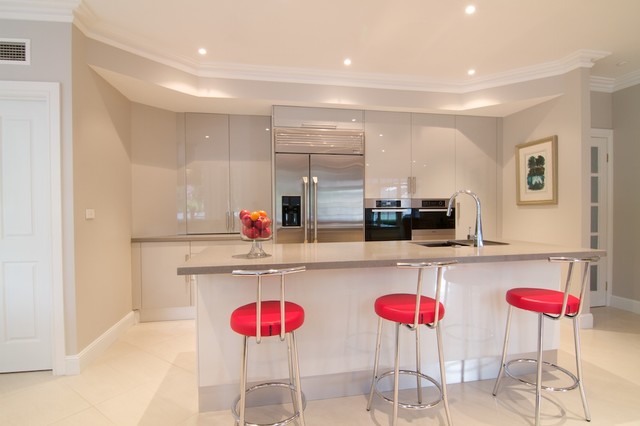 Larissa Ave modern-kitchen