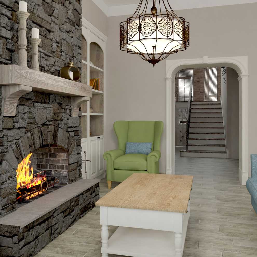 Коттедж с уникальным настроением