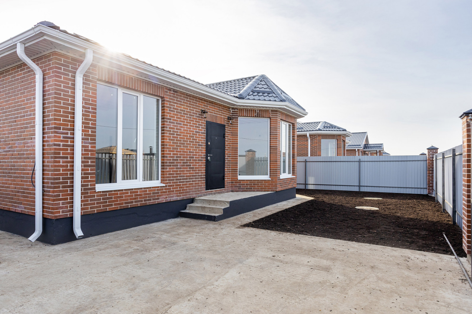 2022 Фотосъемка дома зимой застройщику 2