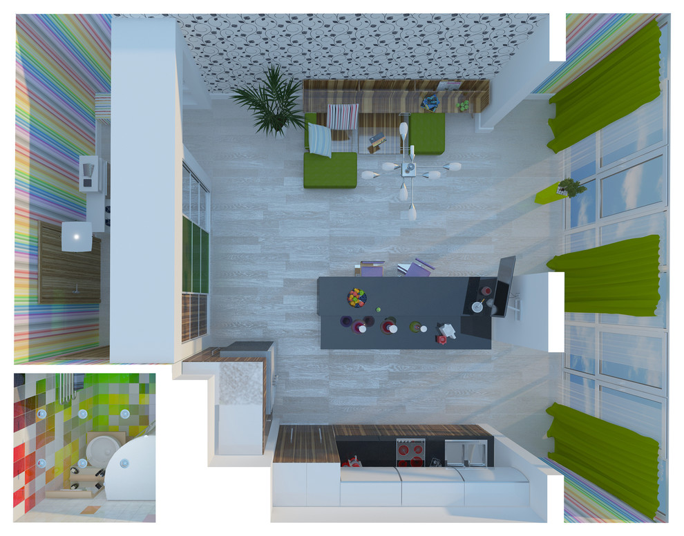 Интерьер Войкова 40 (49.80кв.м.)