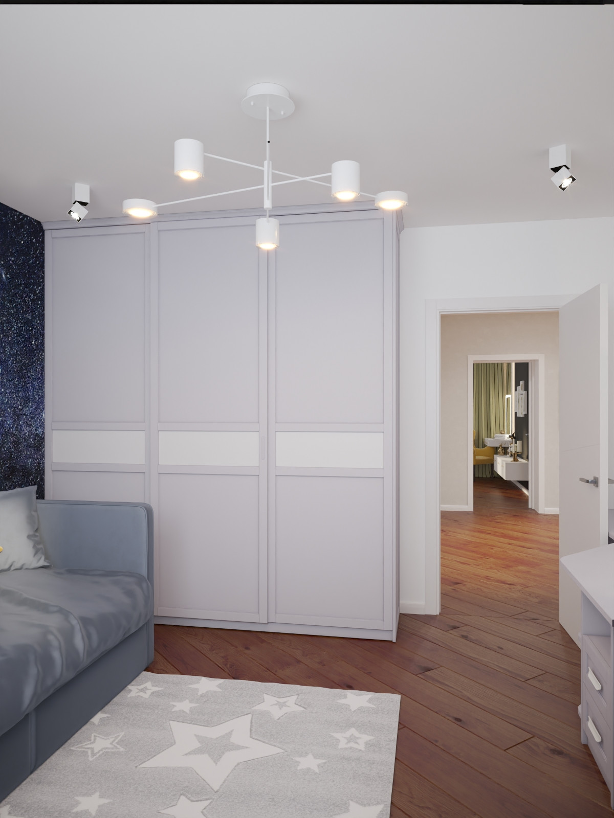 Трехкомнатная квартира / Чебоксары / 2019 год