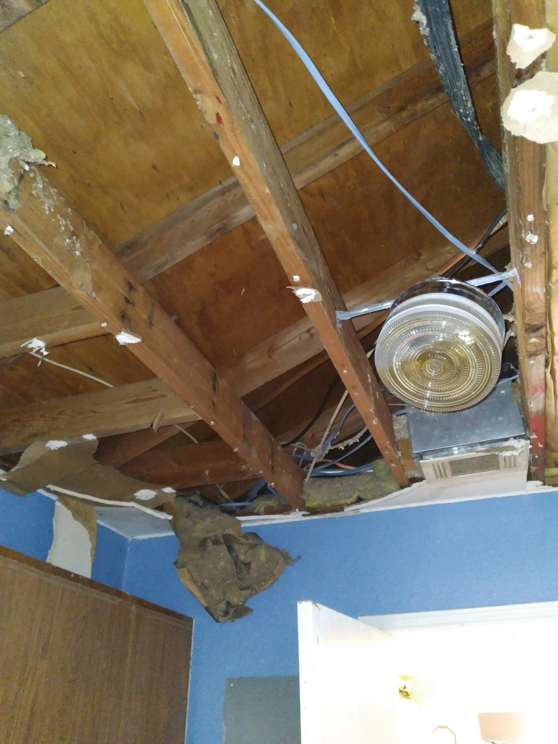 Kitchen Water Damage