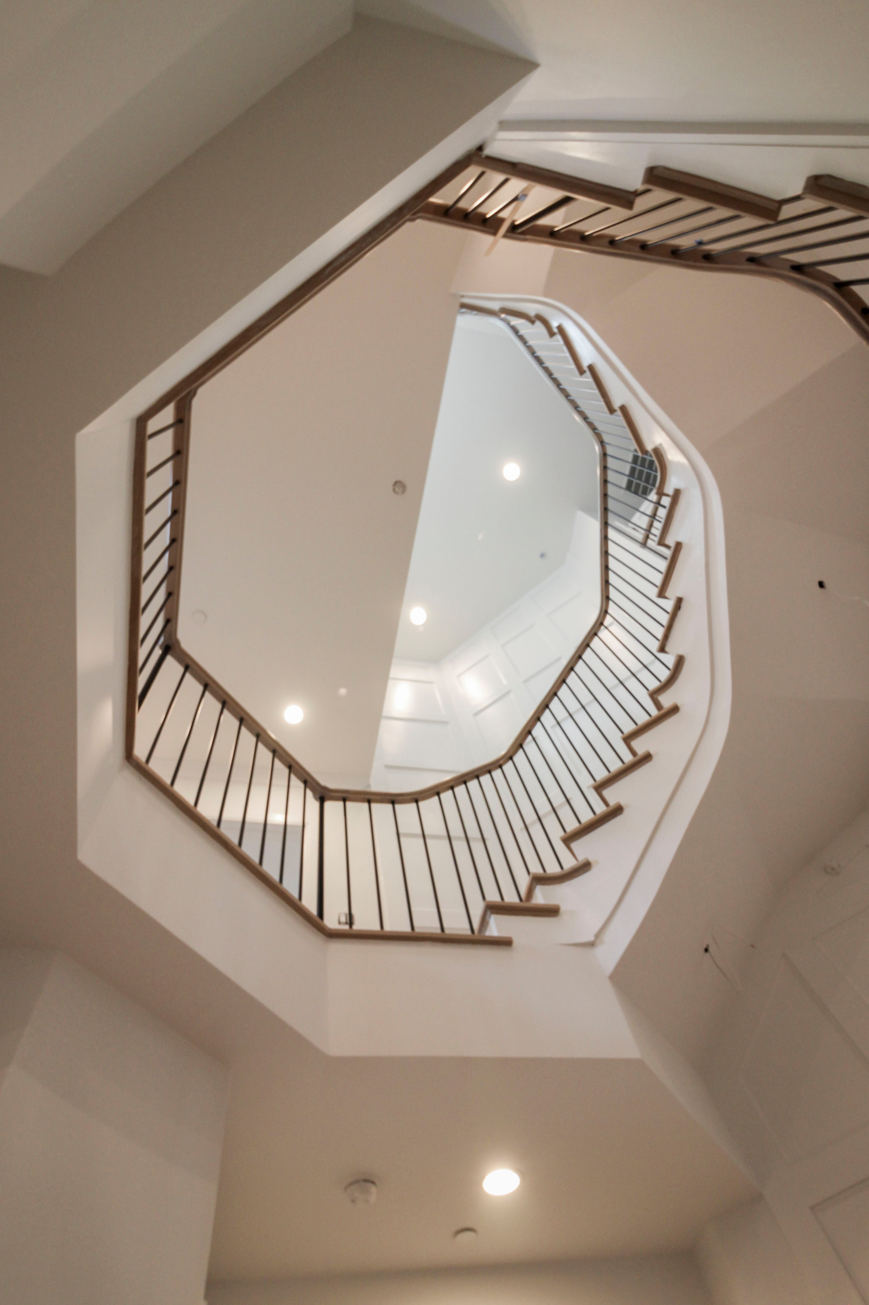 100_Hexagonal Floating-Staircase, Bethesda MD 20817