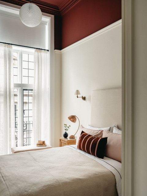 First Floor Flat nyklassisk-sovrum