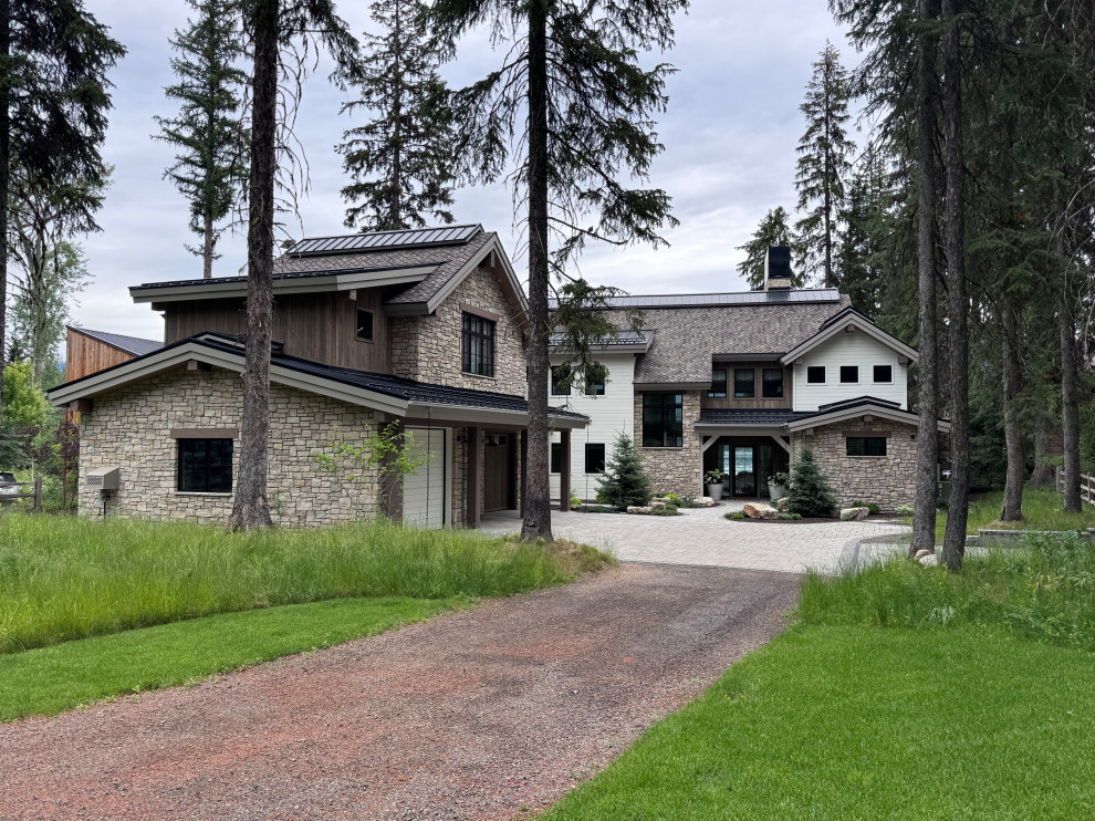Payette Lake Home - Front of home.
