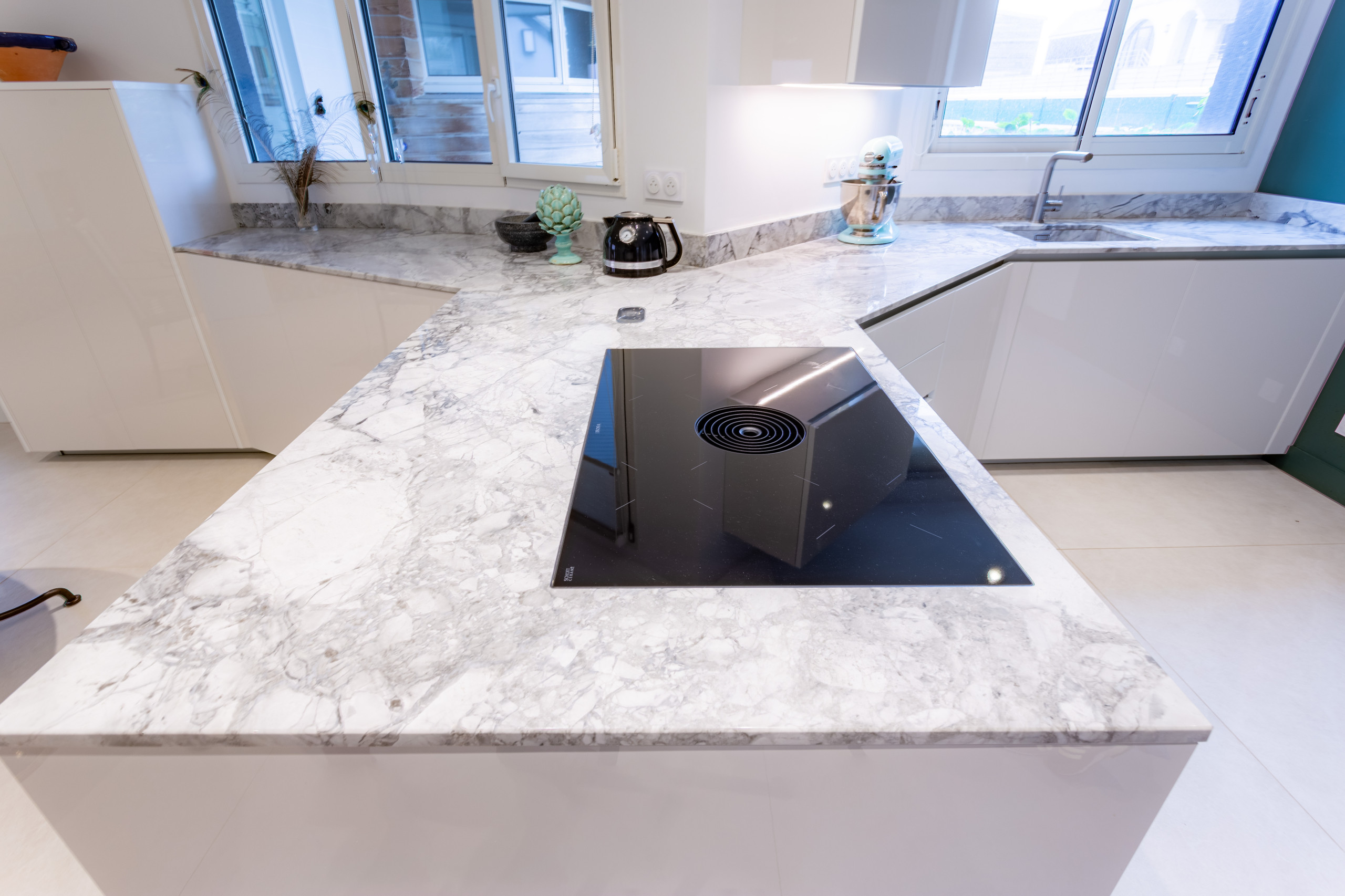 Création d'une cuisine atypique dans une maison d'architecte