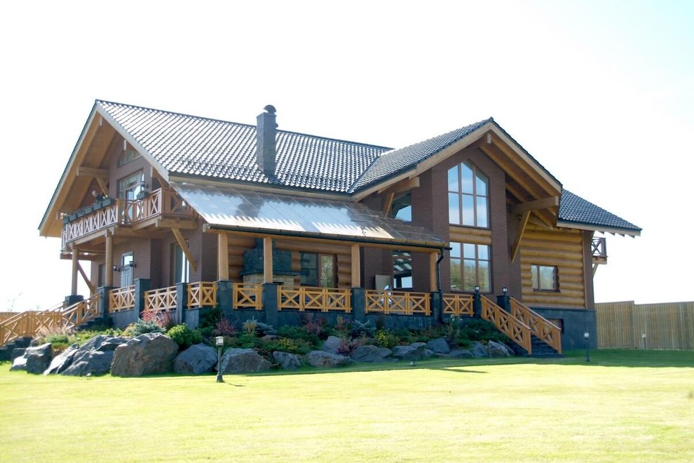 Дом в стиле Рустика