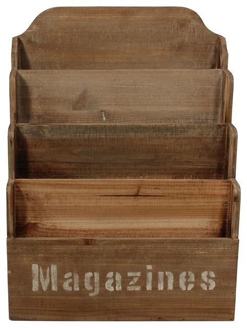 wood magazine racks for home