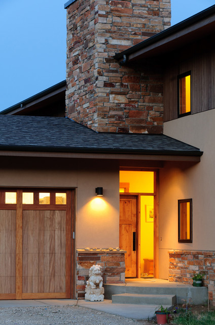Silver Mesa Ranch contemporary-entry