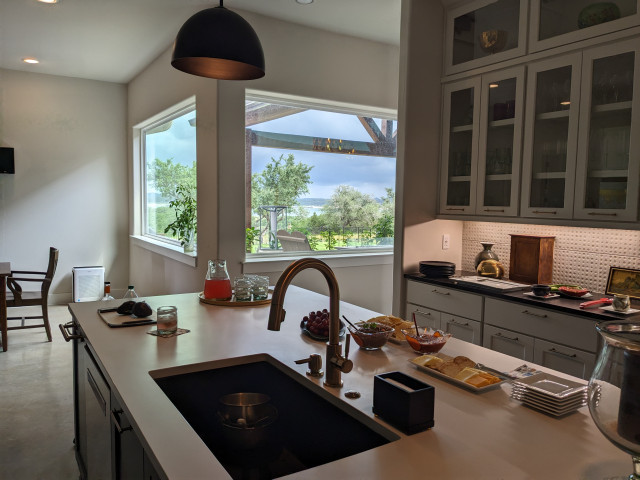 House on Canyon Lake amerikanischer-suedwesten-kueche