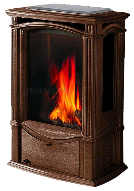 Napoleon Gas Stove Brown Castlemore Gds26 Free Standing Fireplace