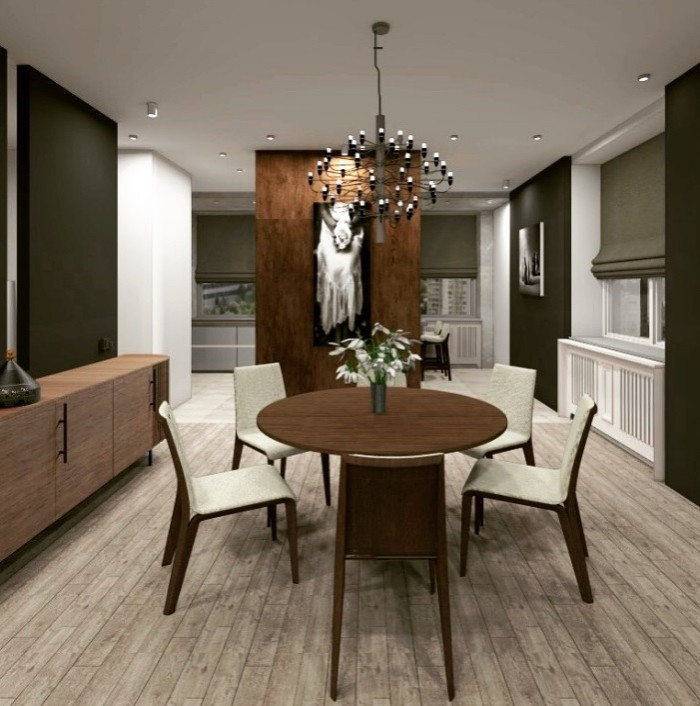 Квартира фотографа 140 м.кв.