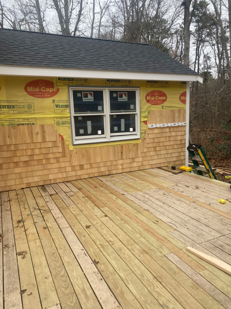 Addition to mid cape home