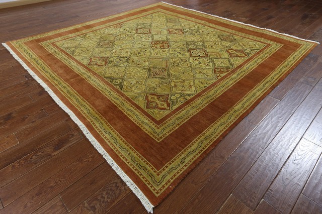 9 Square Peshawar Oriental Rug 9 Square Peshawar Oriental Rug