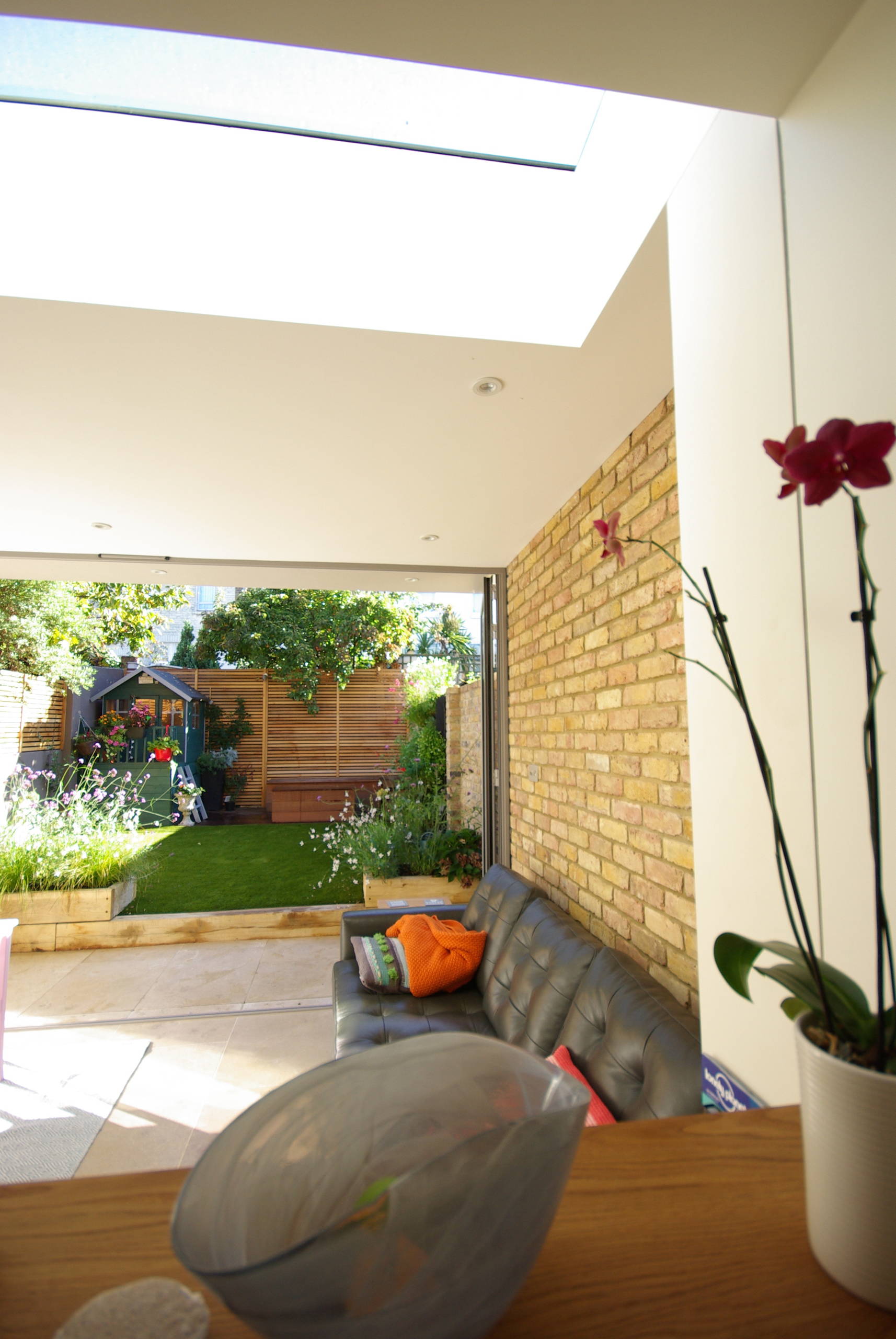 Modern single-storey extension in South-East London