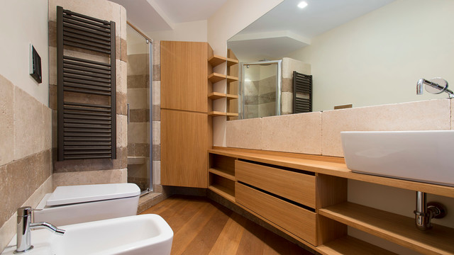 Garbatella contemporary-bathroom