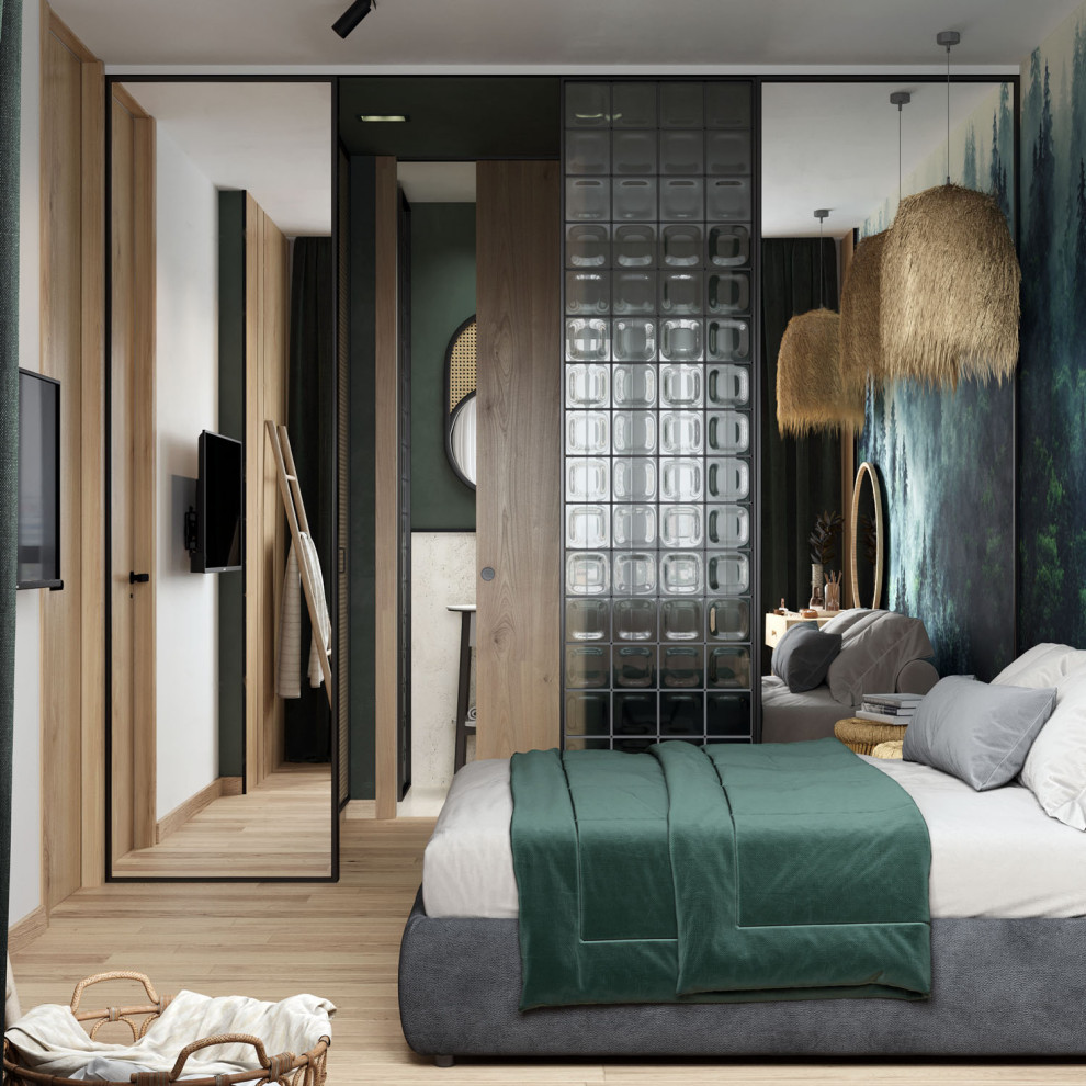 Визуализация трехкомнатной квартиры в ЖК Некрасовка