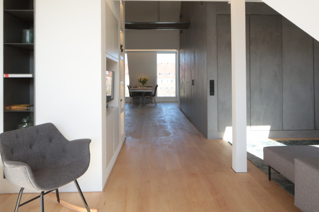 Apartment No 9 modern-vardagsrum