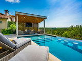 Contemporary Pool by Muse Customs LLC