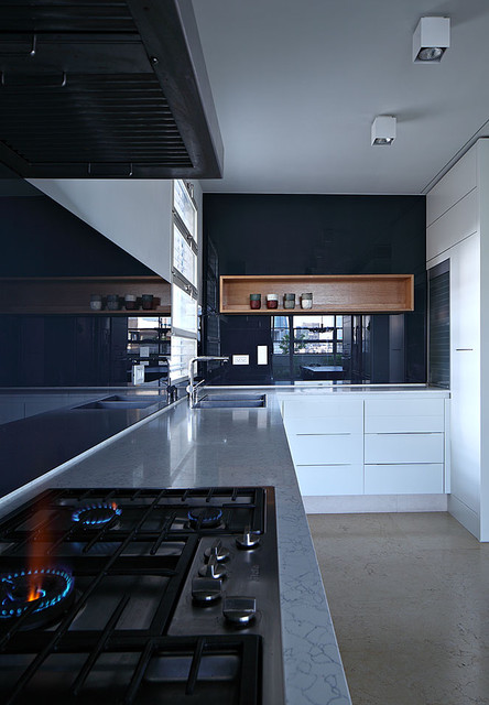 Amitzi Architects minimalistisch-kueche