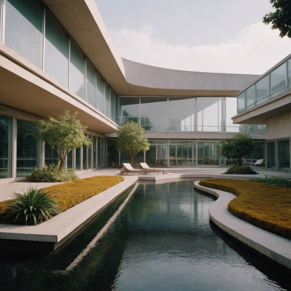 (re)MIXED : Многофункциональный выставочный центр : AI Modernism space