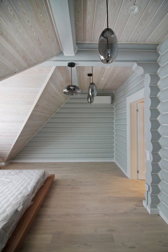 Срубовой коттедж в Рощино