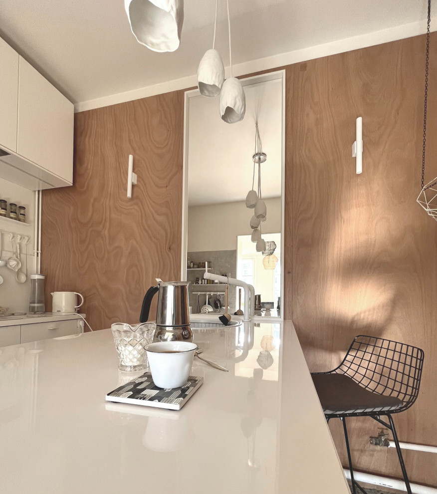Rénovation partielle avec un budget réduit d'un appartement parisien de 54 m2