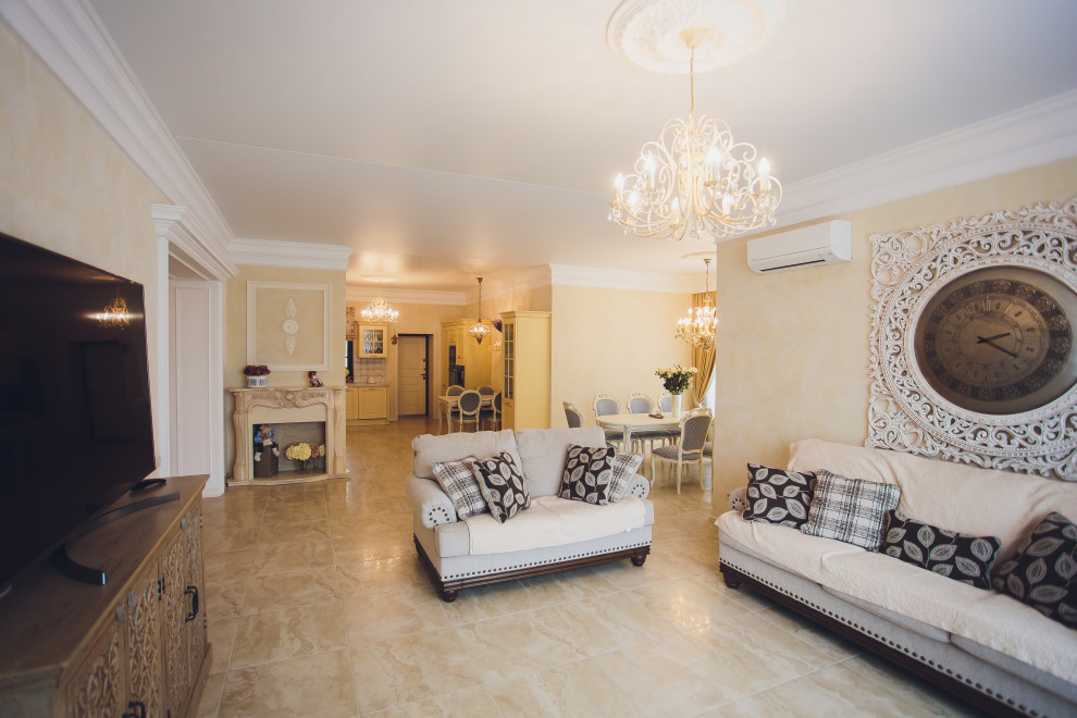 Интерьер коттеджа в Подмосковье