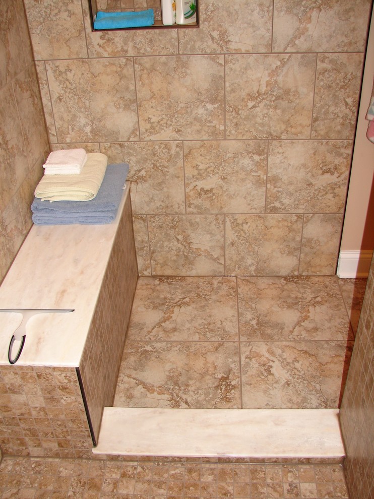 Example of a large transitional home design design in DC Metro