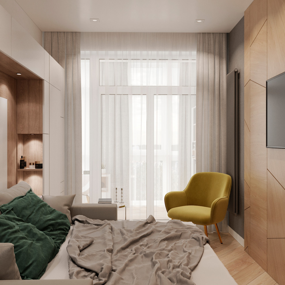 Дизайн-проект квартиры общей площадью - 86 м.кв. в г. Химки, ЖК "Маяк"