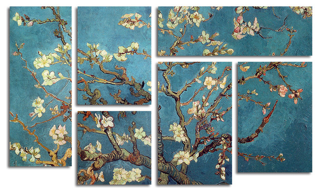 Vincent Van Gogh Almond Blossom Canvas Art Print Poster