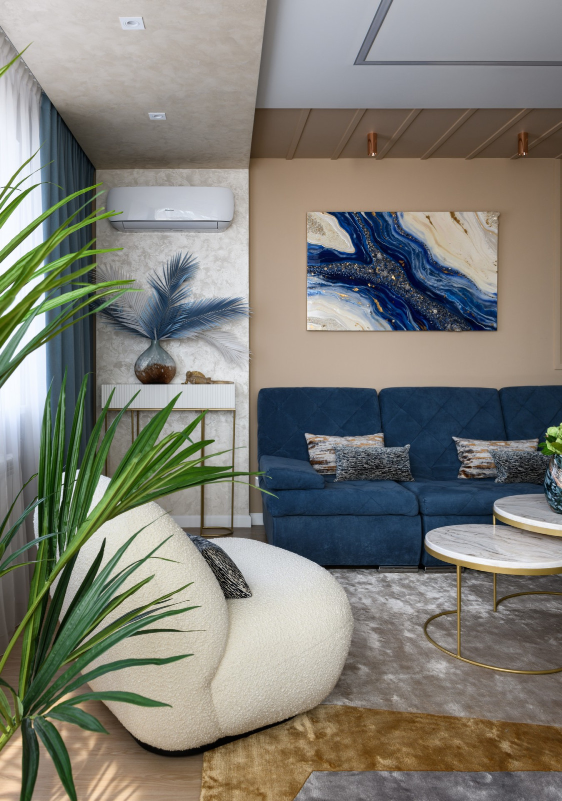 2022г. Фото квартиры 108 м2 в ЖК "Оазис"