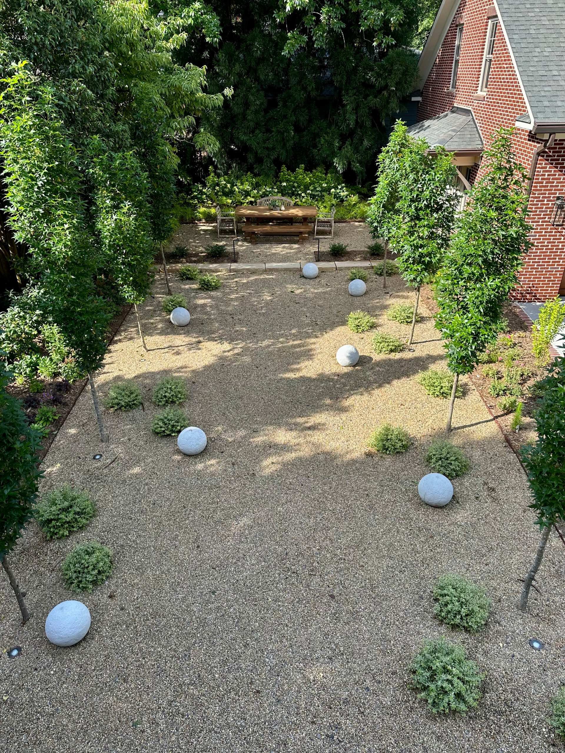 View from the balcony