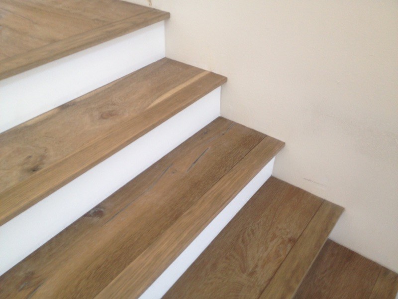This is an example of a contemporary staircase in Orange County.
