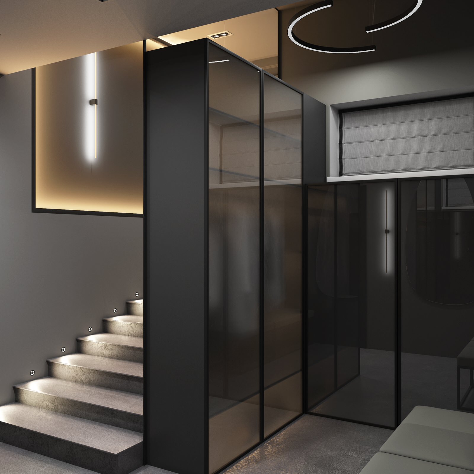 Дизайн проект подвального помещения 127м²